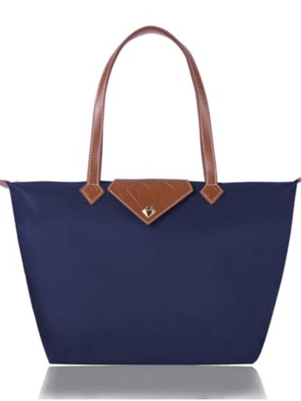Waterproof Nylon Tote Bag Foldable Shoulder Bag Large Travel Work